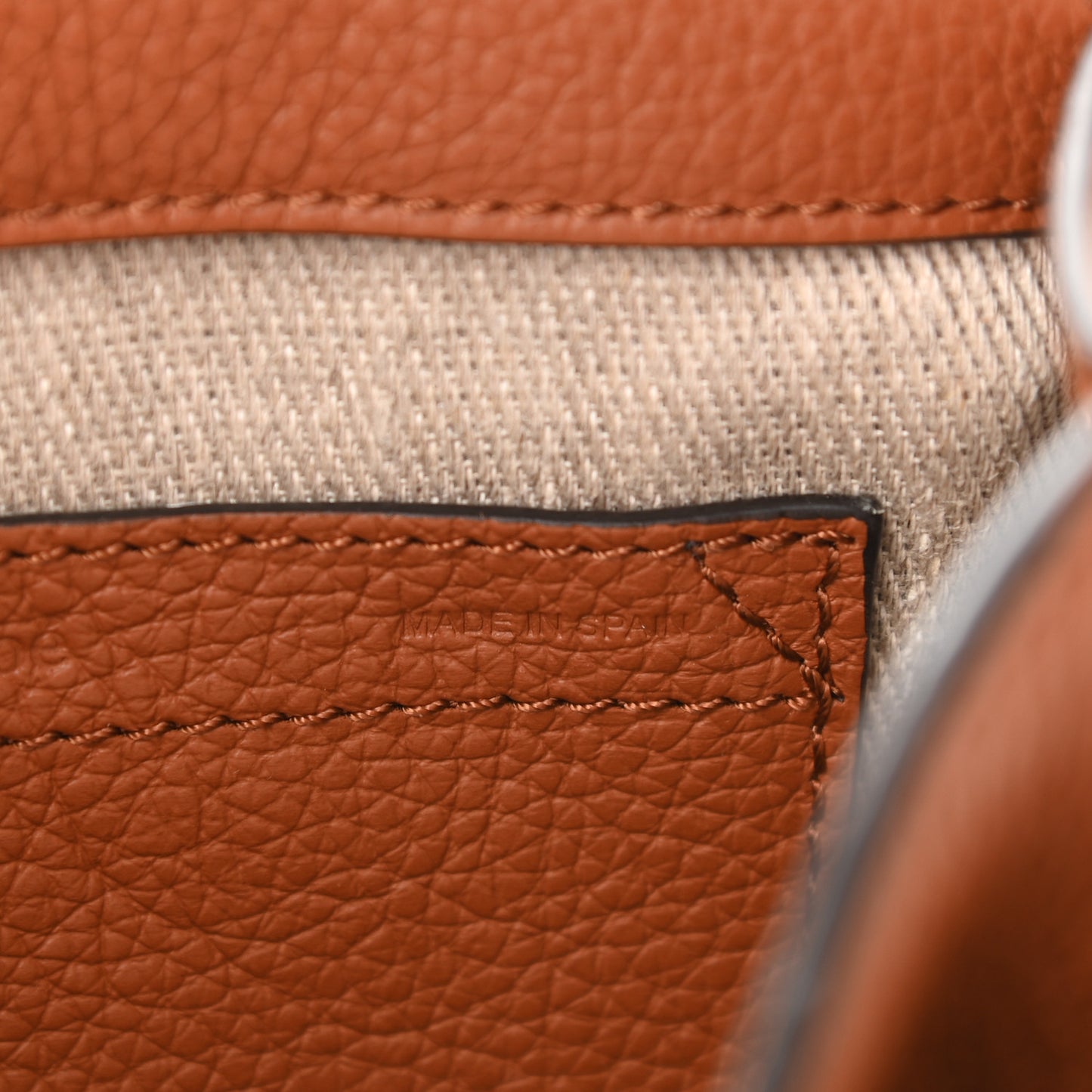 Calfskin Mini Marcie Round Crossbody Bag Tan