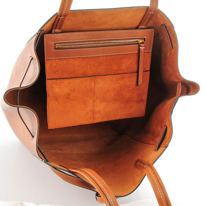 Celine Natural Calfskin Medium Cabas Phantom Tan 6 of 8