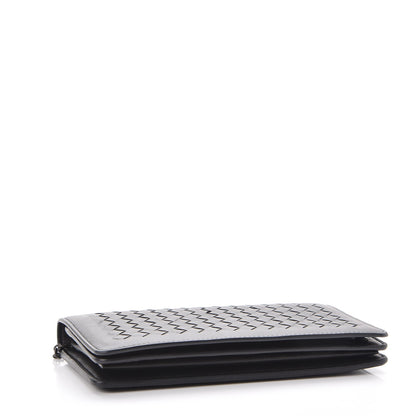 Bottega Veneta Nappa Intrecciato Continental Wallet on Chain Nero Black 5 of 9