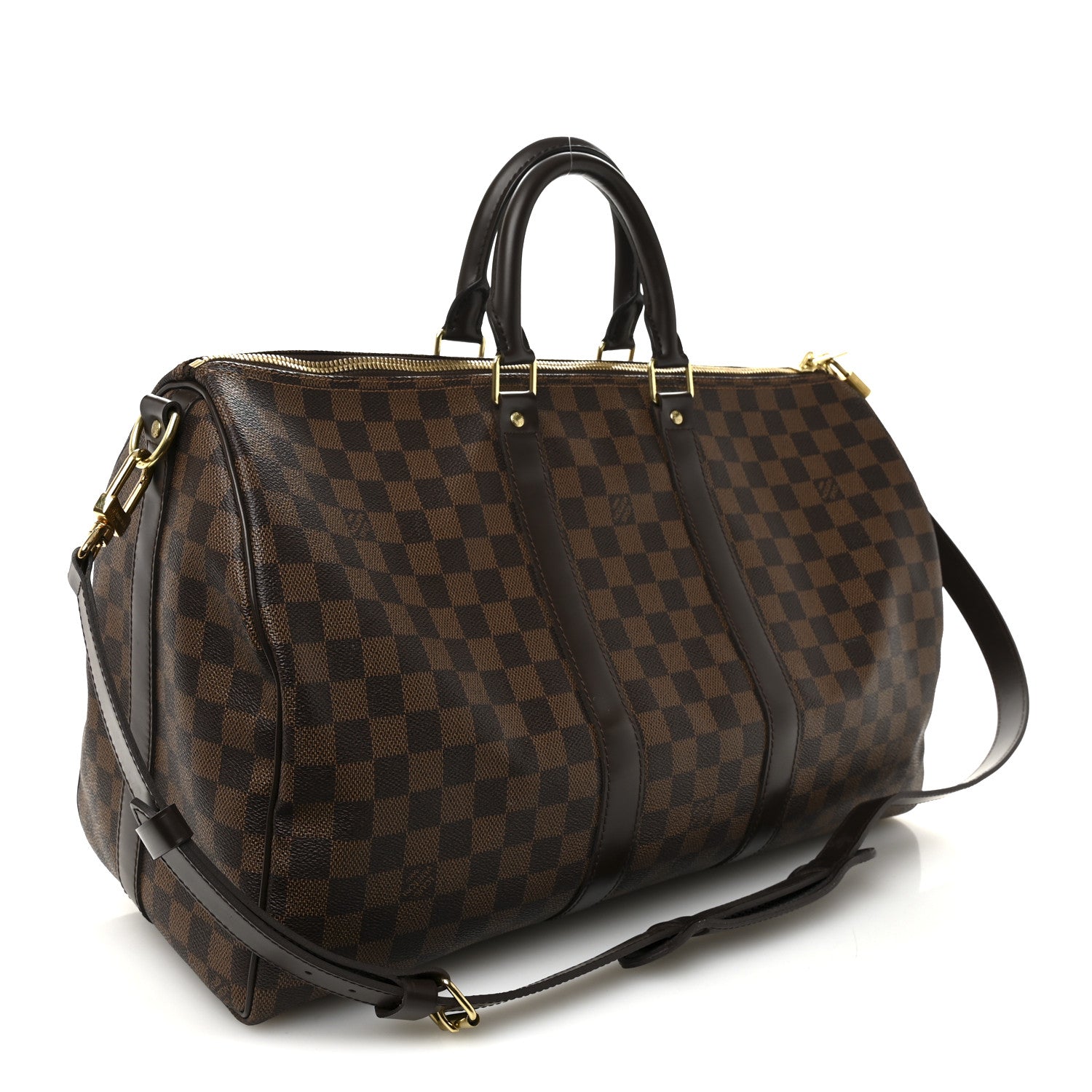 Louis Vuitton Damier Ebene Keepall Bandouliere 45 2 of 8