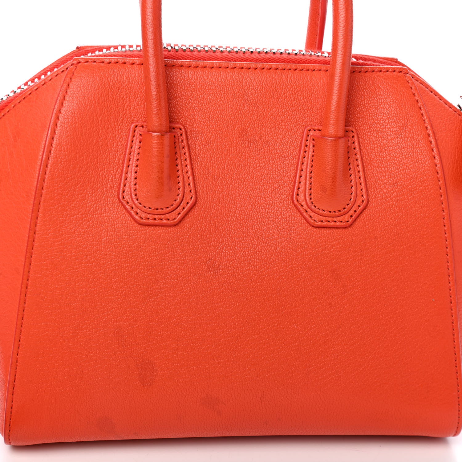 Givenchy Sugar Goatskin Mini Antigona Burnt Orange 10 of 11