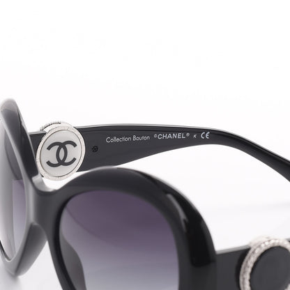 Chanel Collection Bouton Sunglasses 5193 Black 7 of 10