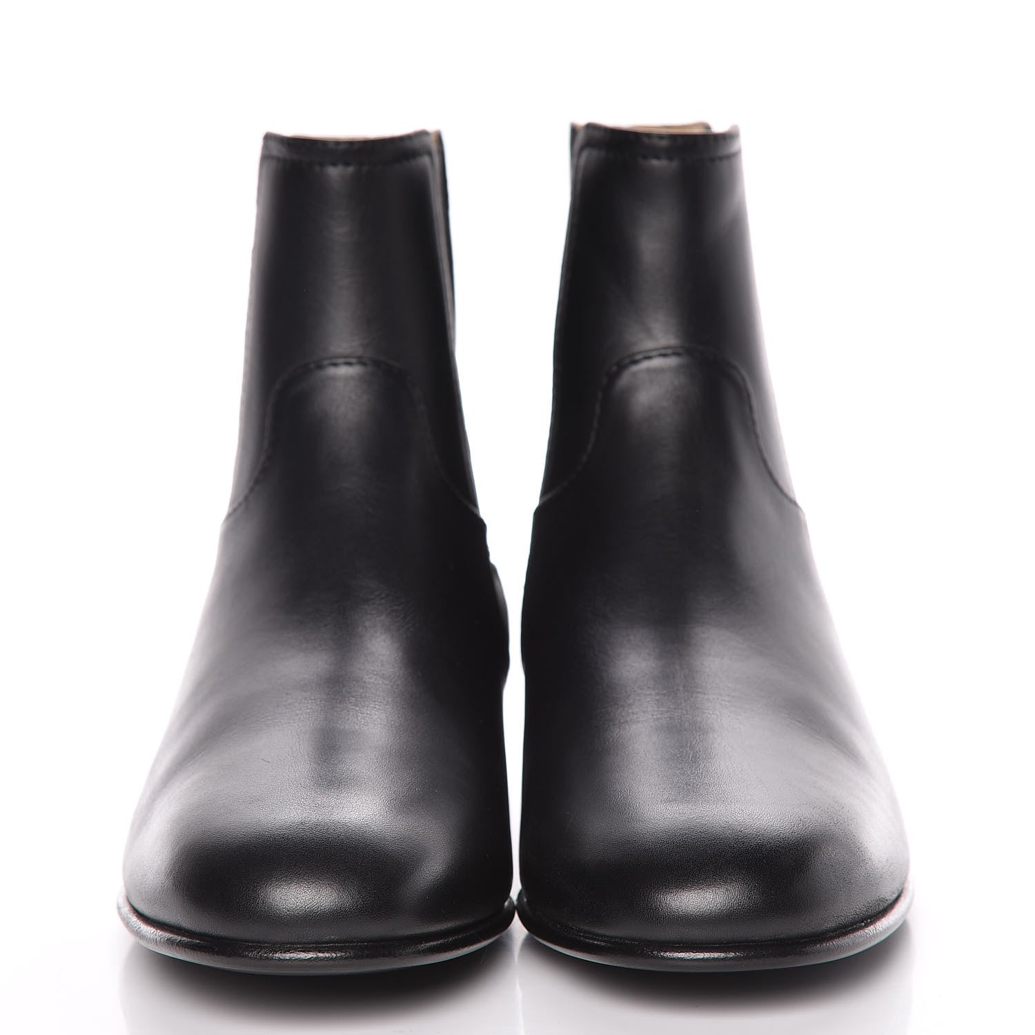Chanel Calfskin Elastic Short Boots 39 Black 2 of 8