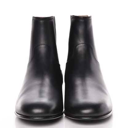 Chanel Calfskin Elastic Short Boots 39 Black 2 of 8