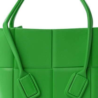 Bottega Veneta Rubber Maxi Intrecciato Mini Arco Grass 7 of 10