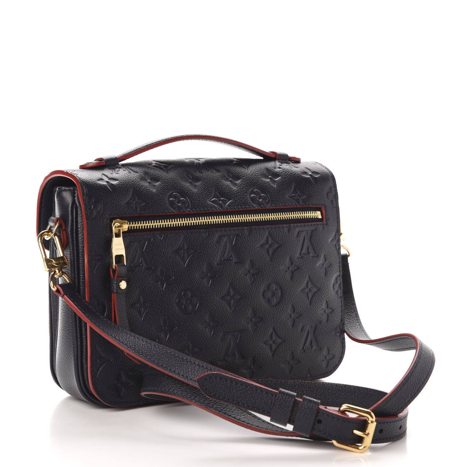 Louis Vuitton Empreinte Pochette Metis Marine Rouge 3 of 11