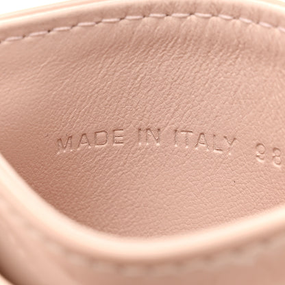Christian Dior Patent Cannage Lady Dior Card Holder Powder Pink 7 of 10