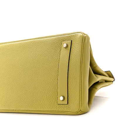 Hermes Taurillon Clemence JPG Birkin 42 Chartreuse 10 of 13