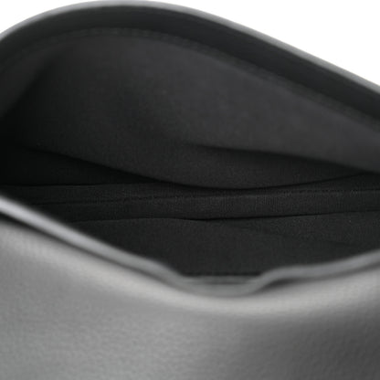 Christian Dior Grained Calfskin Saddle Messenger Bag Black 5 of 14