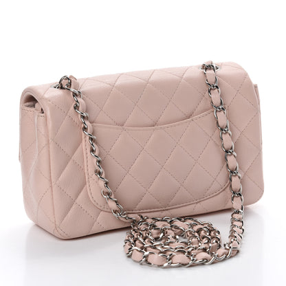 Chanel Caviar Quilted Mini Rectangular Flap Light Pink 3 of 10