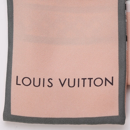 Louis Vuitton Silk Monogram Trunks Bandeau Rose Poudre 3 of 5