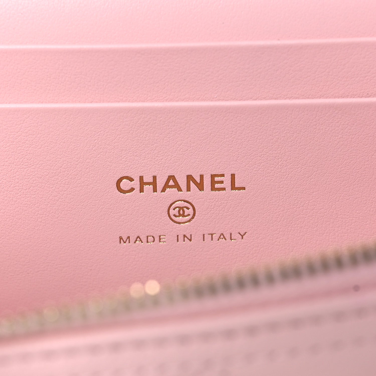 Chanel Caviar Quilted Top Handle Slim Vanity With Chain Light Pink 6 of 12