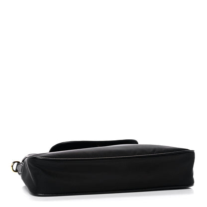 Prada Tessuto Nylon Saffiano Crossbody Bag Black 4 of 10