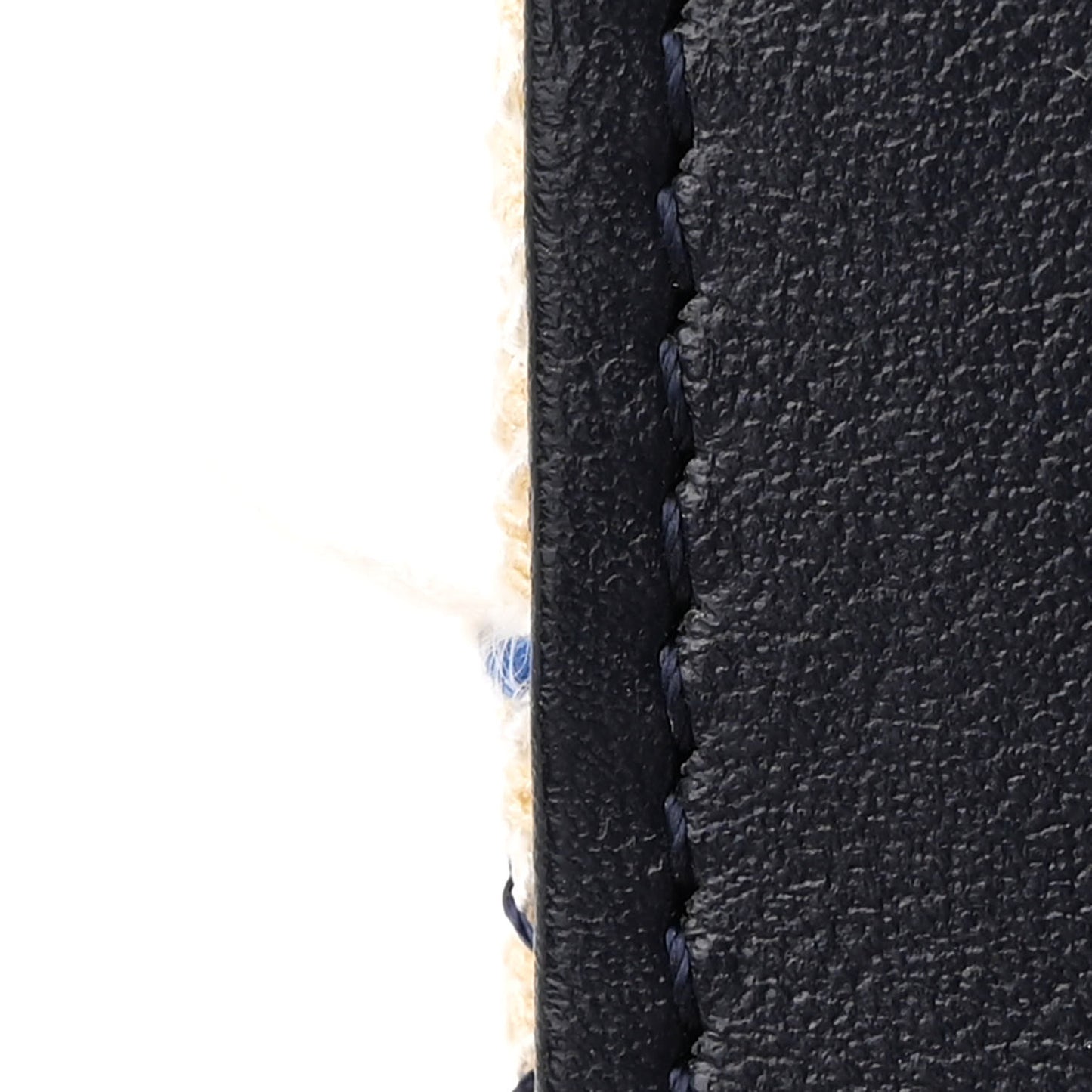 Tweed Quilted Wallet on Chain WOC Pink Blue Beige