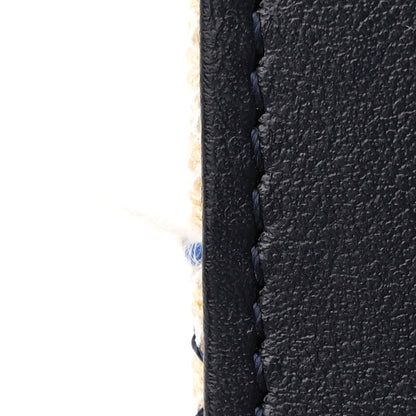 Chanel Tweed Quilted Wallet on Chain WOC Pink Blue Beige 12 of 12