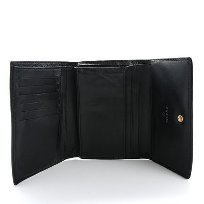 Chanel Caviar Timeless CC Flap Wallet Black 5 of 13