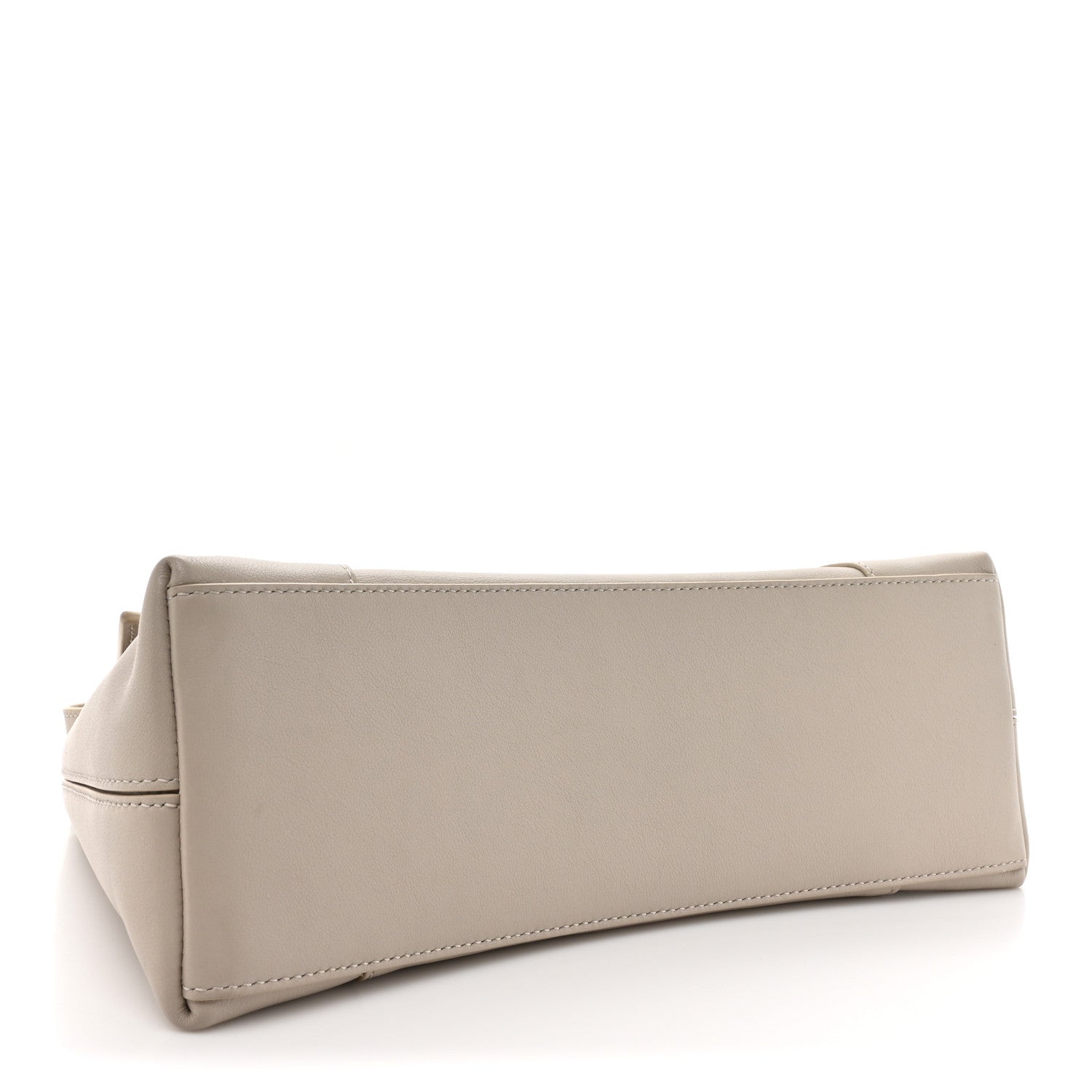 Balenciaga Semi Shiny Smooth Calfskin Small Downtown Shoulder Bag Cold Beige 4 of 14