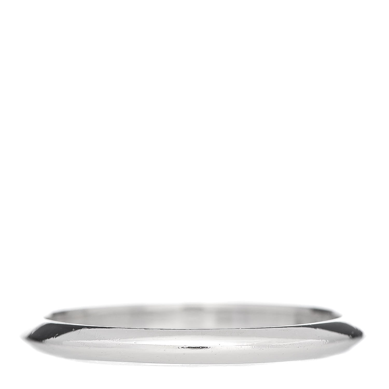 Tiffany Platinum 2mm Knife Edge Wedding Band Ring 52 6 3 of 4