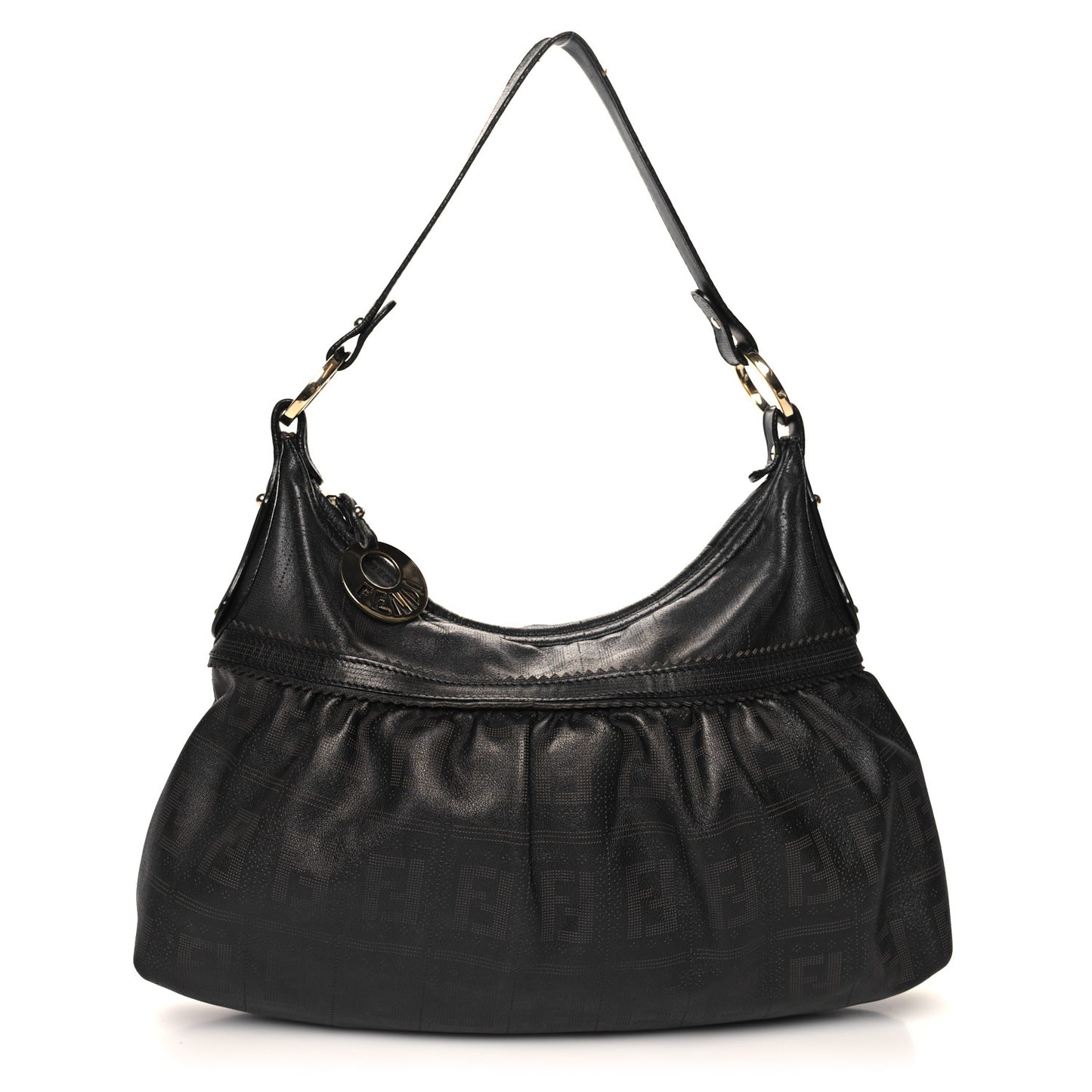 Vitello FF Perforated Chef Hobo Black