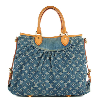 Louis Vuitton Denim Neo Cabby GM Blue 1 of 14