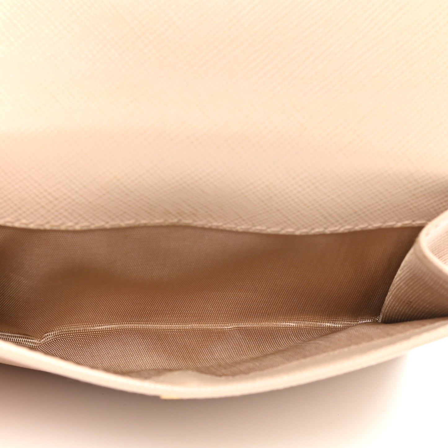 Saffiano Compact Flap Wallet Cammeo