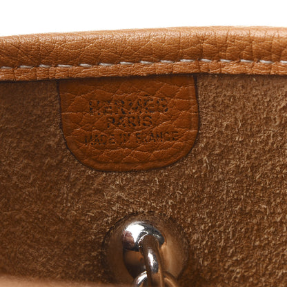 Hermes Taurillon Clemence Vespa GM Natural Sable 8 of 9