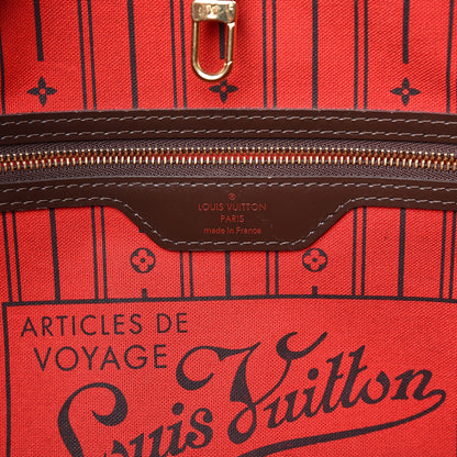 Louis Vuitton Damier Ebene Neverfull GM 6 of 9