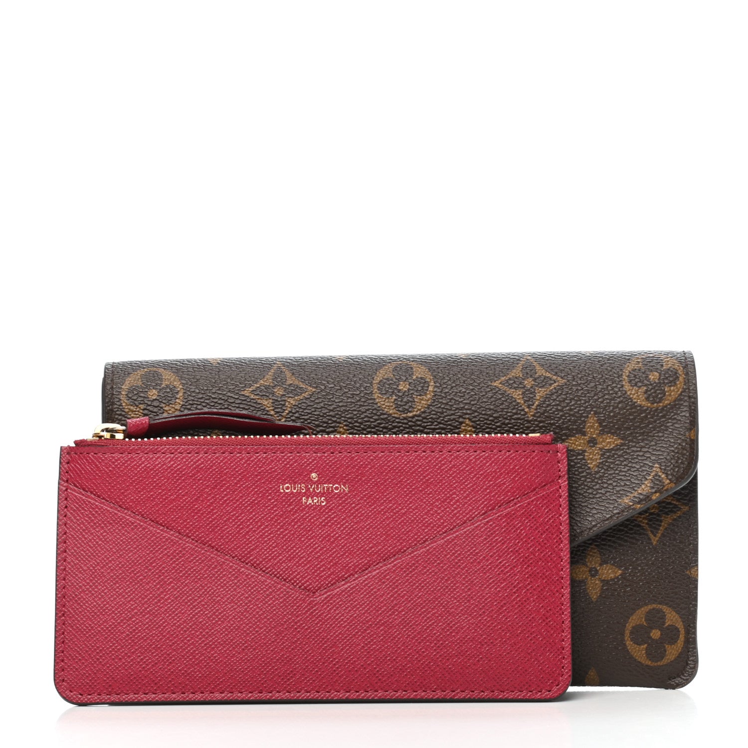 Louis Vuitton Monogram Jeanne Wallet Fuchsia 8 of 9