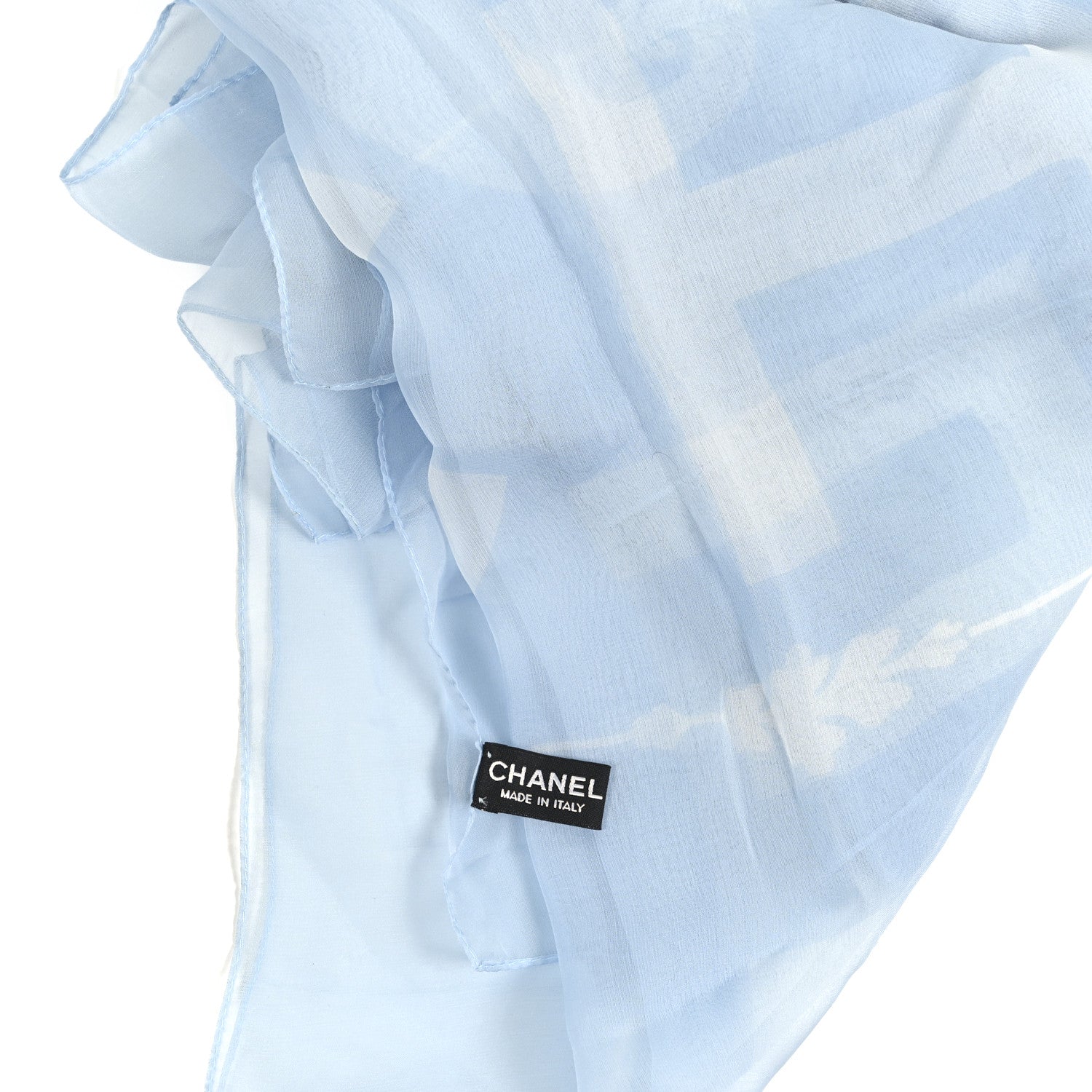 Chanel Silk Tiger Paris Bombay Scarf Light Blue 1841930 – FASHIONPHILE