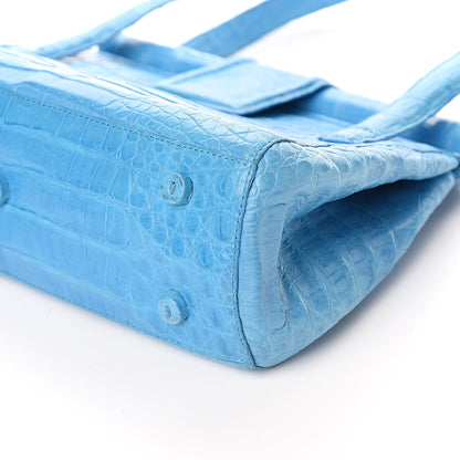 Nancy Gonzalez Crocodile Frame Bag Turquoise 9 of 10
