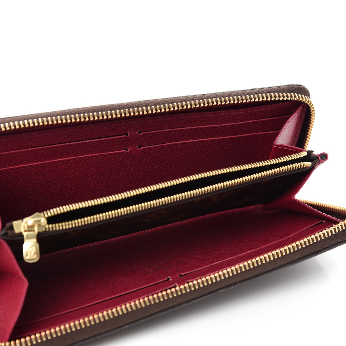 Monogram Clemence Wallet Fuchsia