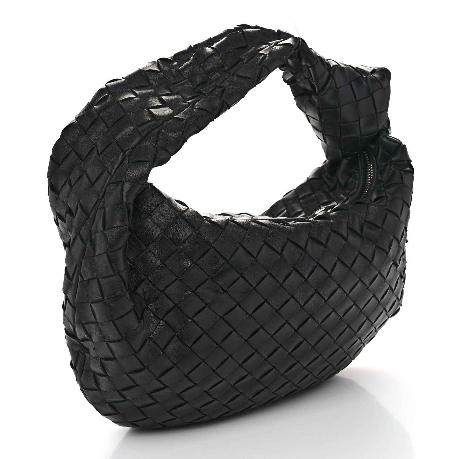 Bottega Veneta Nappa Intrecciato Teen Jodie Hobo Black 3 of 10