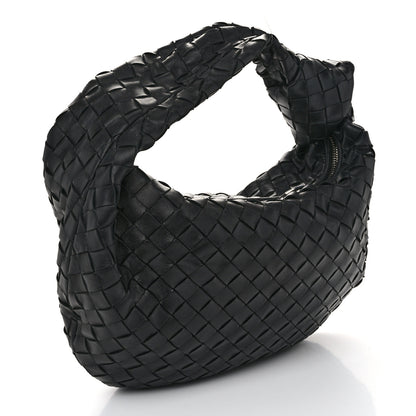 Bottega Veneta Nappa Intrecciato Teen Jodie Hobo Black 3 of 10