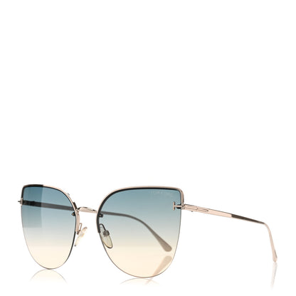 Tom Ford Ingrid Sunglasses TF652 Gold 1 of 7
