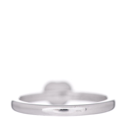 Cartier 18K White Gold Diamond D'Amour Heart Ring 47 4 4 of 5