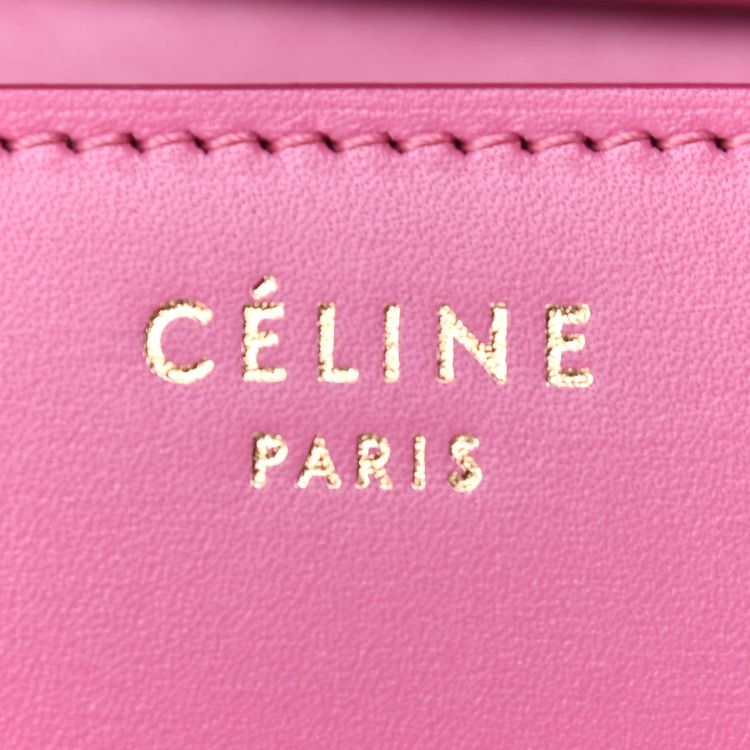 Celine Smooth Calfskin Medium Classic Box Flap Bag Pink 5 of 10