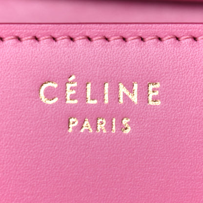 Celine Smooth Calfskin Medium Classic Box Flap Bag Pink 5 of 10