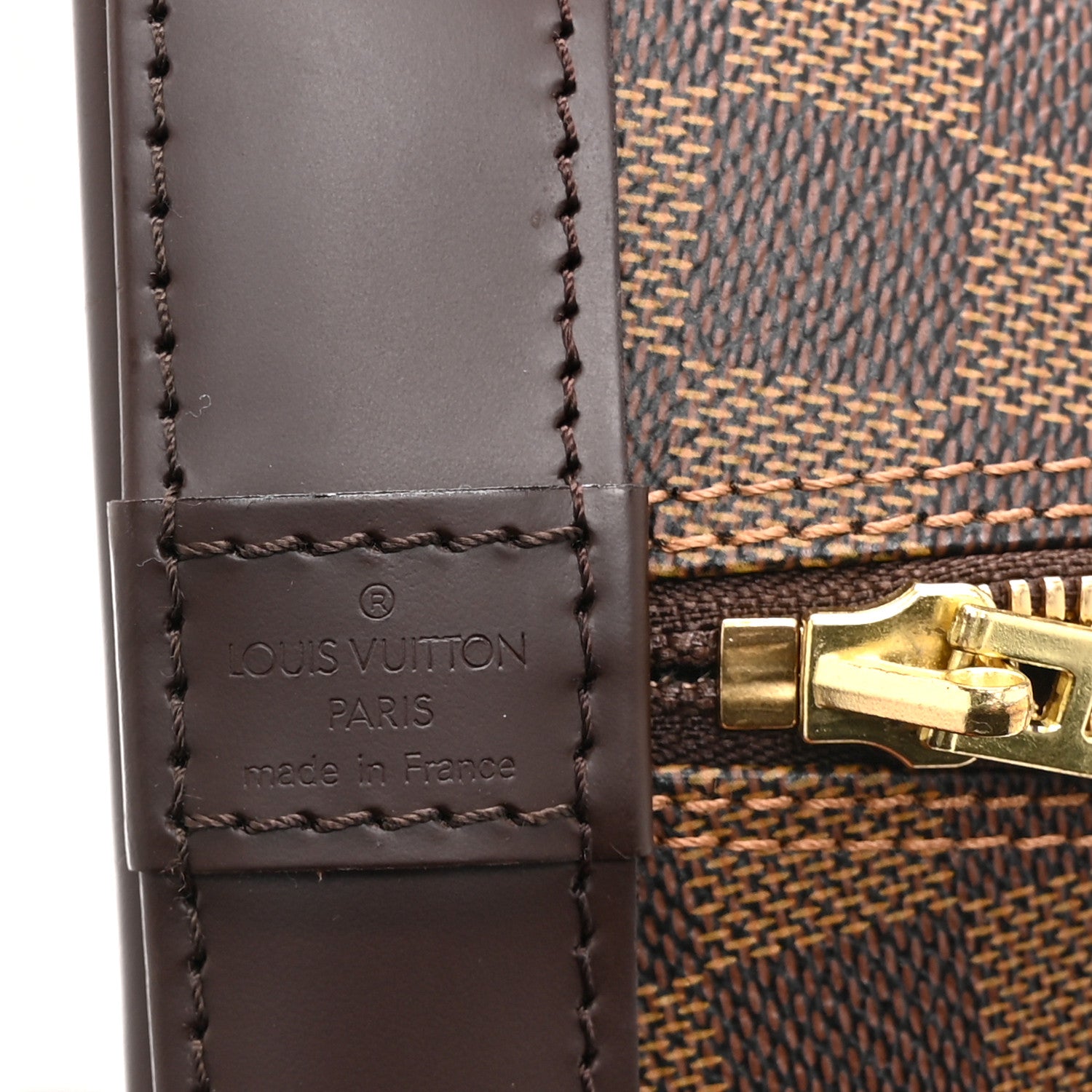 Louis Vuitton Damier Ebene Alma PM 6 of 10