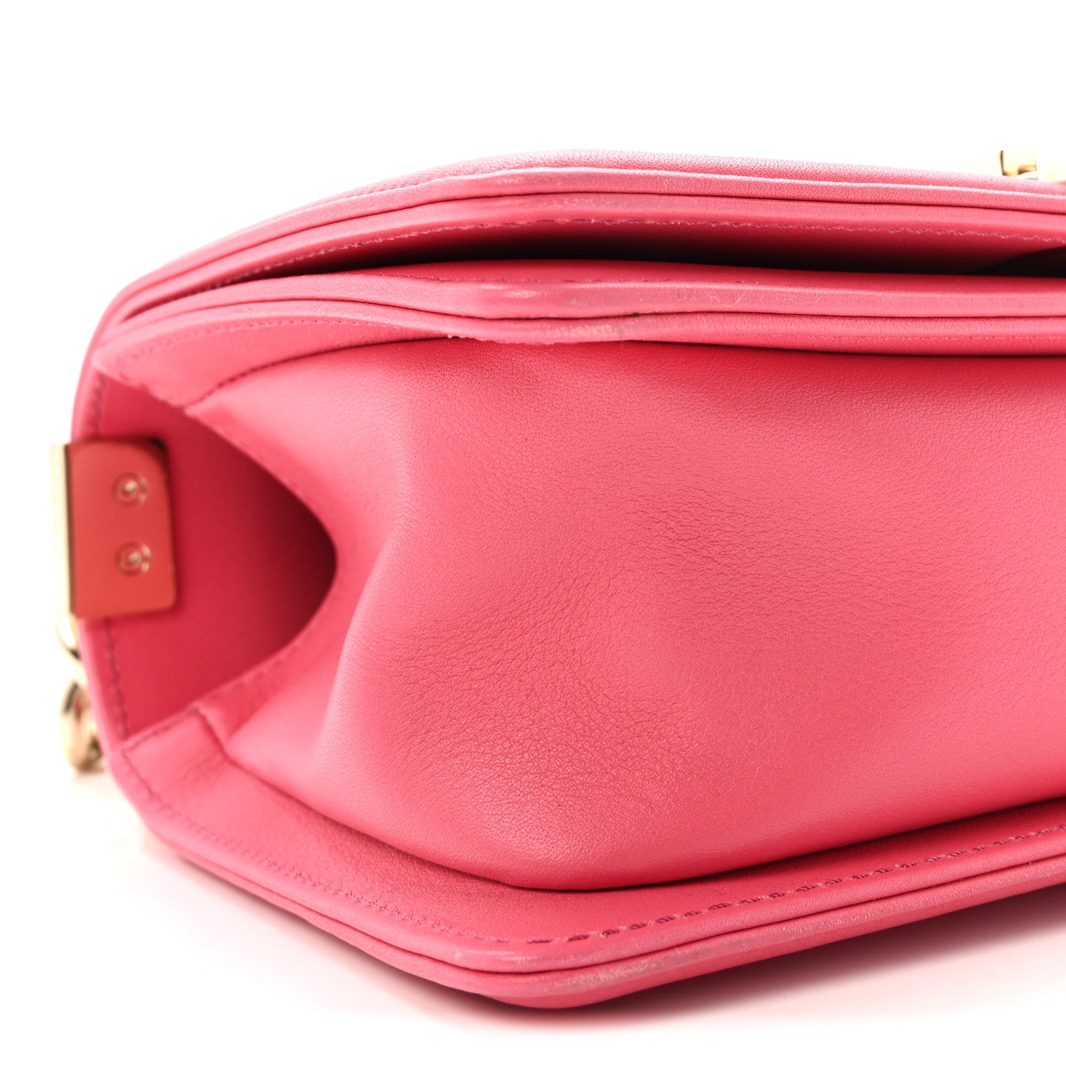 Chanel Snakeskin Small Boy Flap Pink 9 of 10