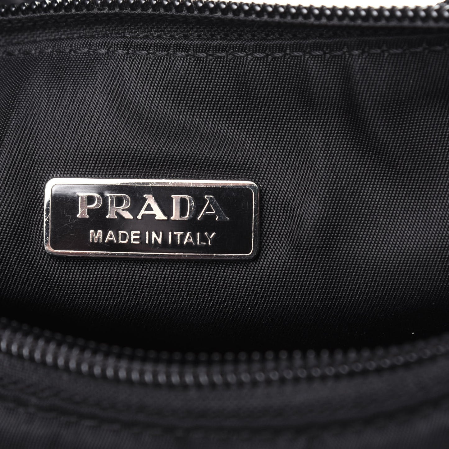 Tessuto Nylon Sport Shoulder Bag Black