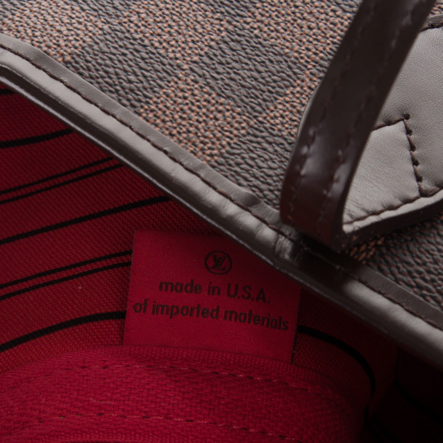 Louis Vuitton Damier Ebene Neverfull GM 7 of 9