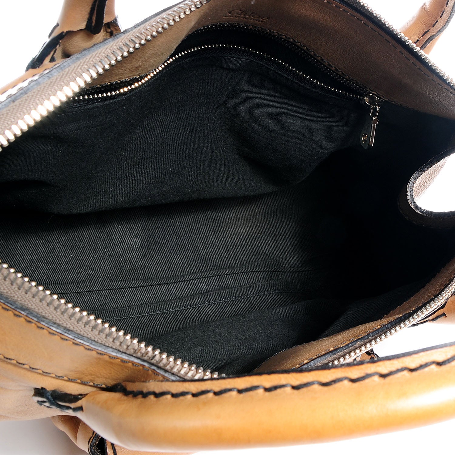 Chloe Leather Edith Satchel Muscade 7 of 8