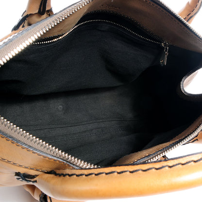 Chloe Leather Edith Satchel Muscade 7 of 8