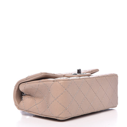 Chanel Caviar Quilted Mini Rectangular Flap Dark Beige 4 of 12