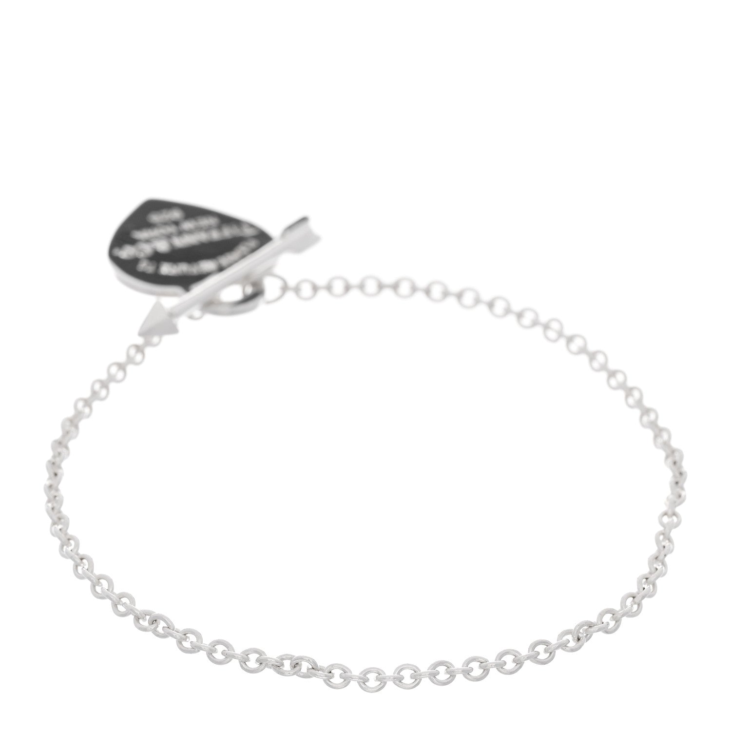 Tiffany Sterling Silver Return to Tiffany Lovestruck Bracelet 2 of 4
