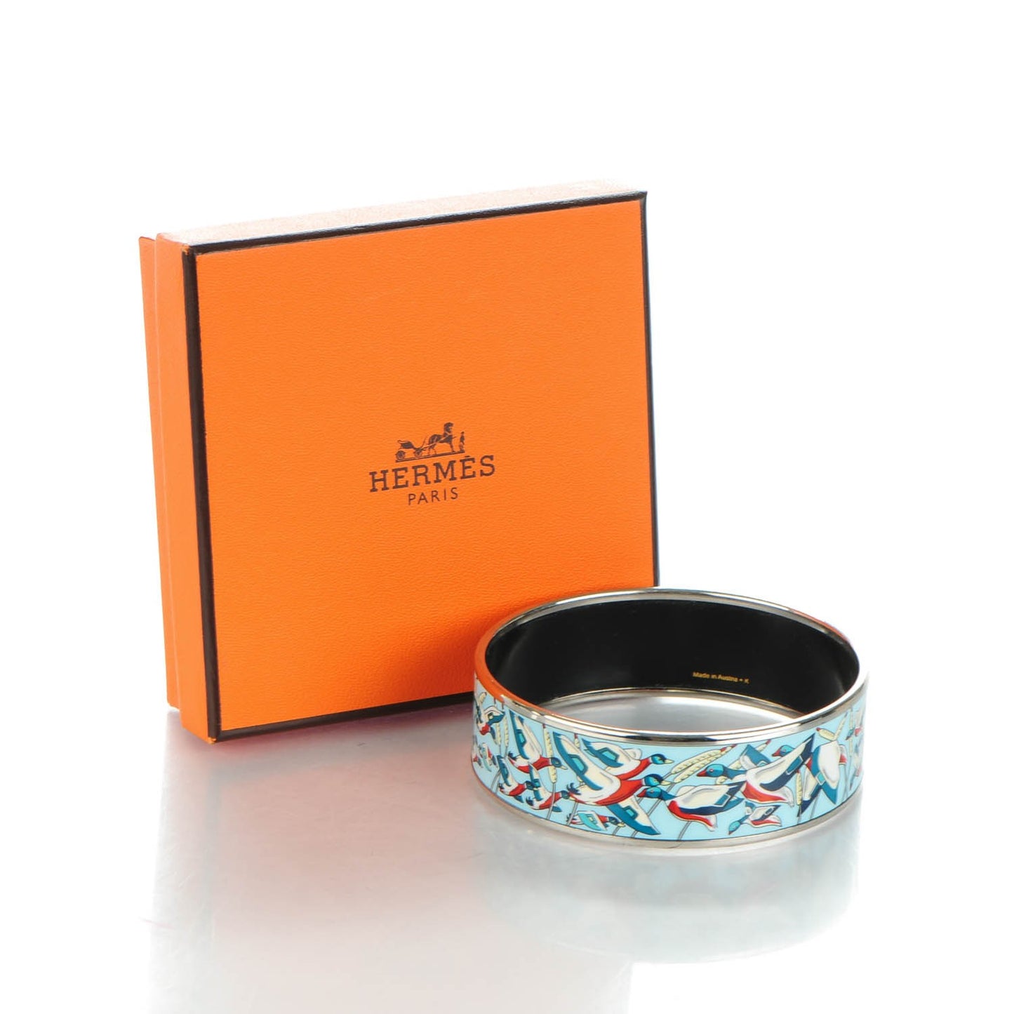 Enamel Printed Wide Bracelet 70