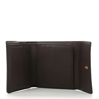 Louis Vuitton Damier Ebene Elise Wallet 5 of 10