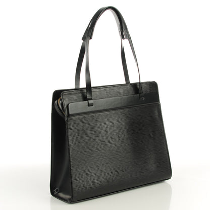 Louis Vuitton Epi Croisette PM Black 3 of 7