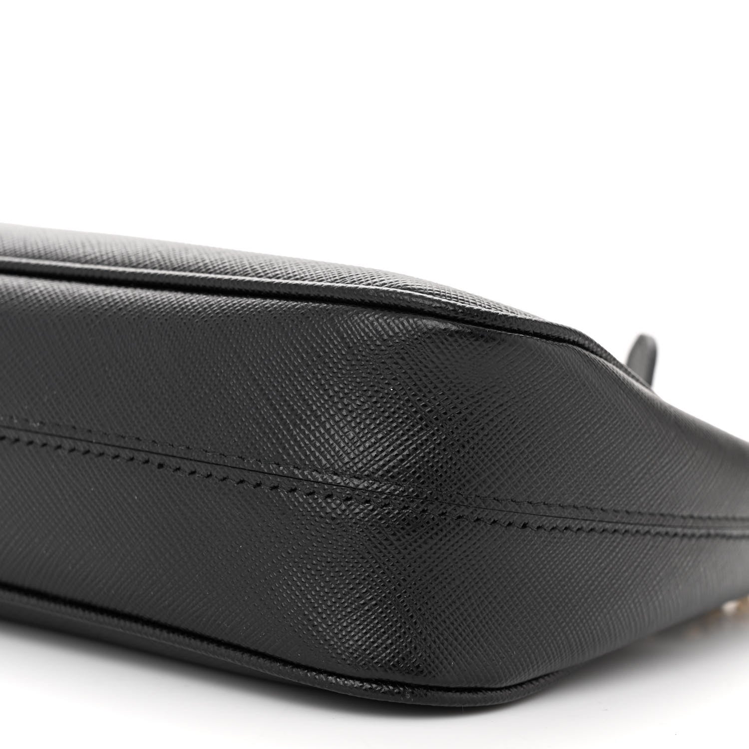 Prada Saffiano Lux Re-Edition 2005 Shoulder Bag Black 11 of 11