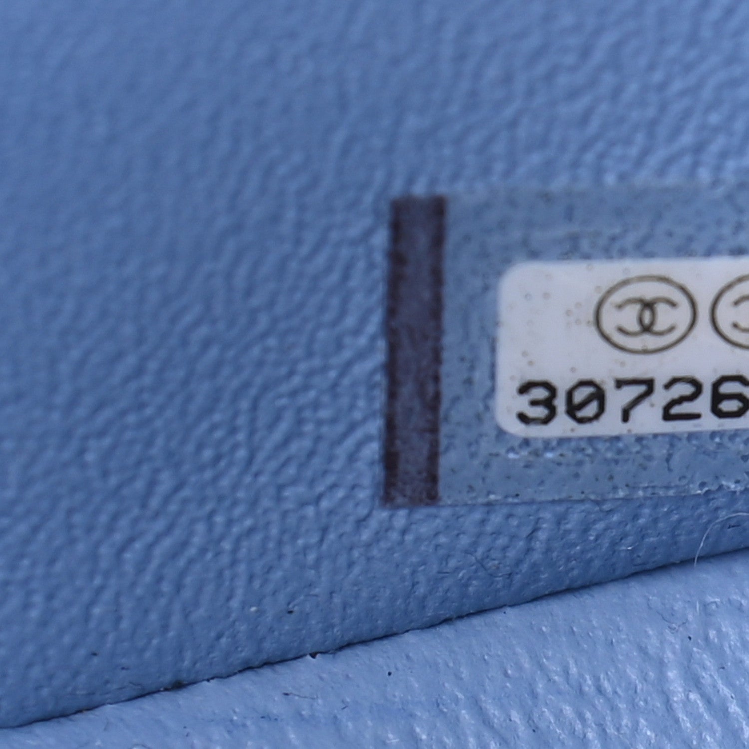 Chanel Lambskin Quilted Mini Rectangular Flap Light Blue 7 of 9